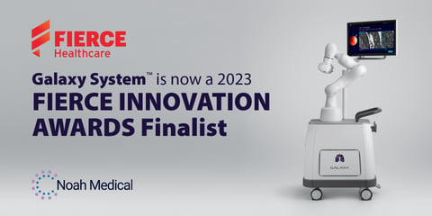 Next generation bronchoscopy robot recognized by Fierce for its advances in minimally invasive peripheral lung navigation